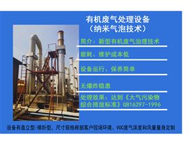 有機廢氣納米氣泡技術 有機廢氣納米氣泡技術